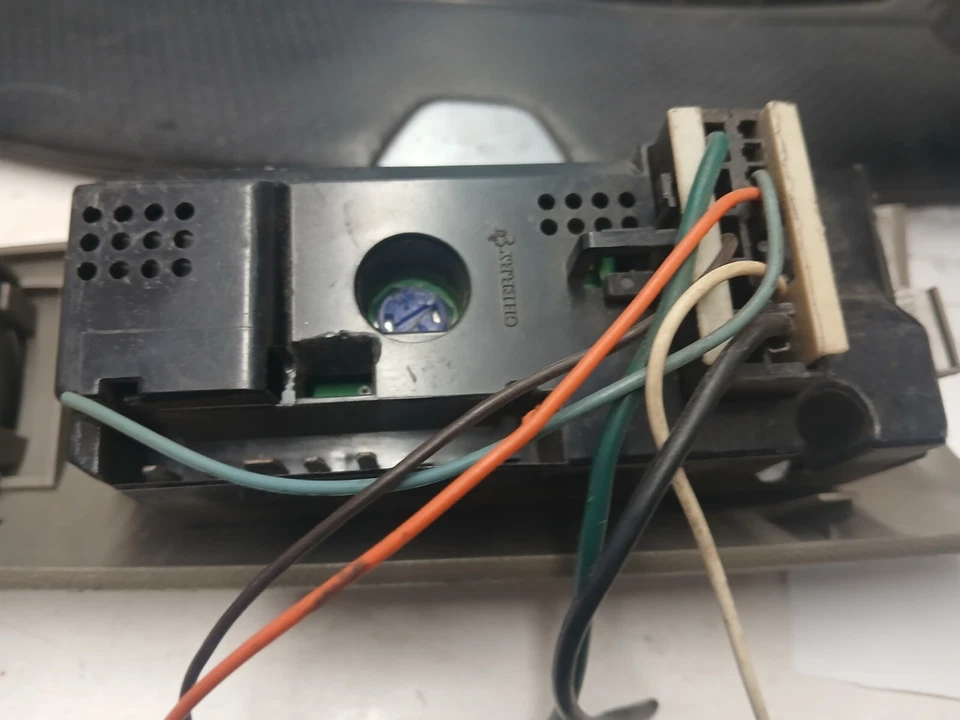 99-03 GMC Sonoma 2 puertas puerta del conductor interruptor ventana maestra gris OEM 19244656 Foto 4 de 4