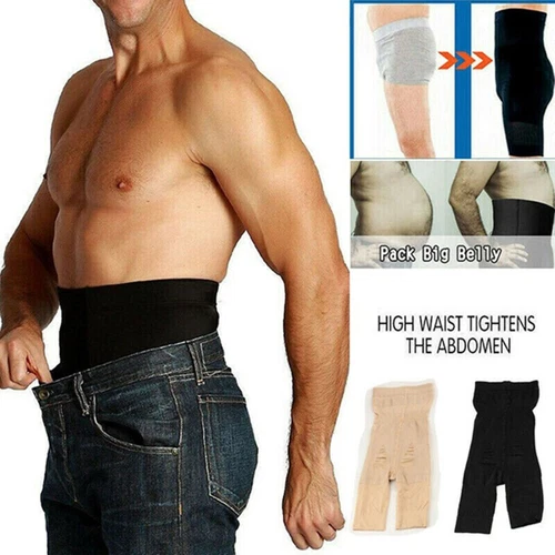 Männer Schlank Schlank Bauchweg Hosen Mieder Unterhose Korsett Unterwäsche Pants - Picture 8 of 16