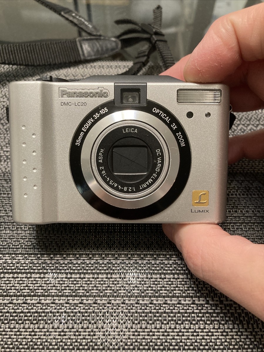 Panasonic Lumix DMC-LC20 2.0MP Compact Digital Camera Silver