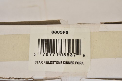 Lot of 12 Walco Star Fieldstone Dinner Fork Set 12 Pack Stainless Steel 8" - Picture 7 of 7