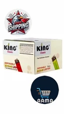 King Classic Disposable Butane Lighters Assorted Colors 50 Lighters ( Pack Of 1)