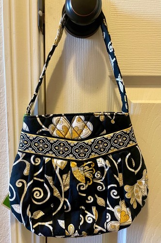 Vera Bradley Yellow Bird Hannah Handbag New With Tags