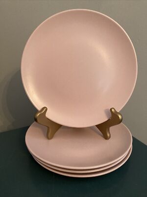 IKEA DINERA LIGHT PINK SALAD PLATES SET OF (4) UK