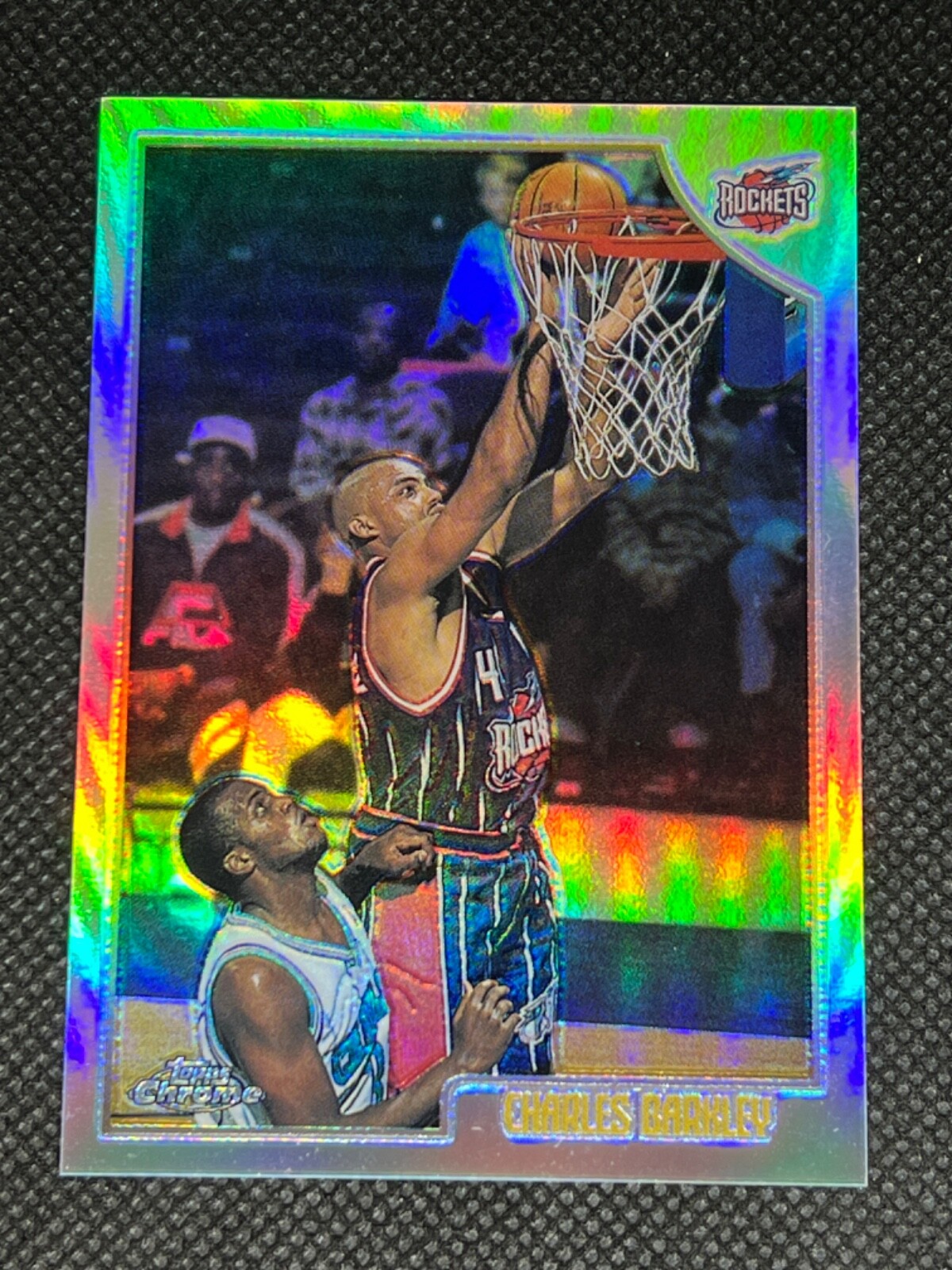 Charles Barkley 1998-99 Topps Chrome Refractor SP #94 Houston Rockets
