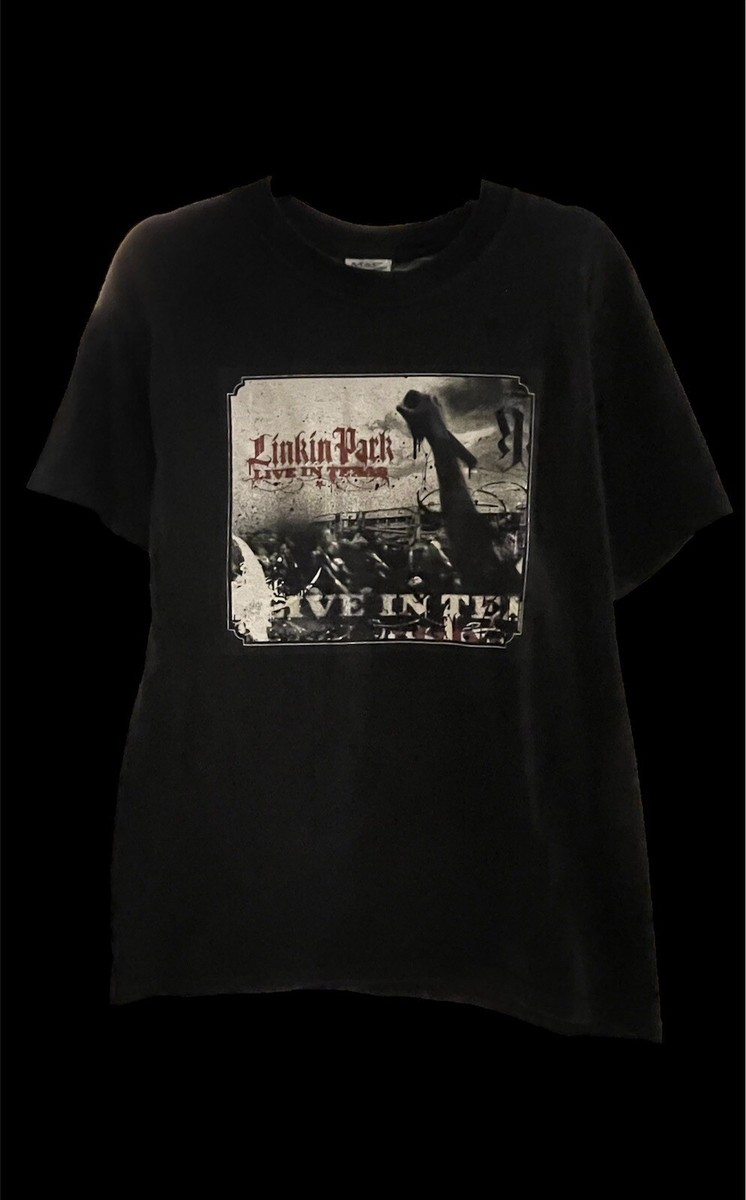 リンキンパーク ライブTシャツ 2003 2003 Linkin Park Live in Texas Vintage t-shirt Size Med | eBay