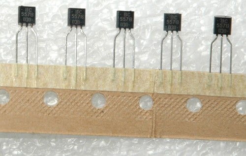 50X BC557B PNP Silicon Transistor, Vceo -45V, Ic -100mA, Pc 500mW - 第 1/4 張圖片