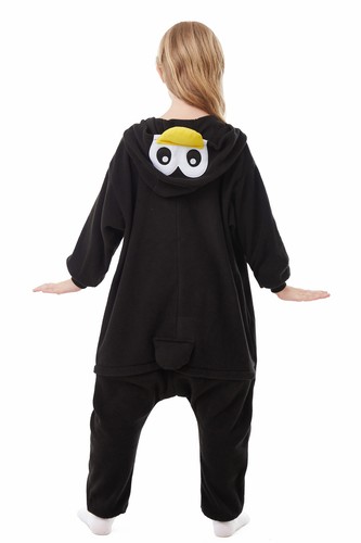 Kids Penguin Costume Unisex One-piece Pajama Soft Cosplay Sleepwear Homewear - Picture 34 of 55