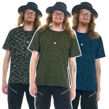 Mens Geometric Tee Shirt, Shipibo Ayahuasca Teeshirt, Psy Trance T Shirt for Men