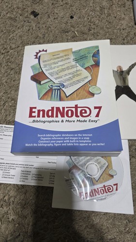 ISI Researchsoft Endnote 7 Student Edition w/ Serial Number Windows - UPGRADE - Picture 5 of 5