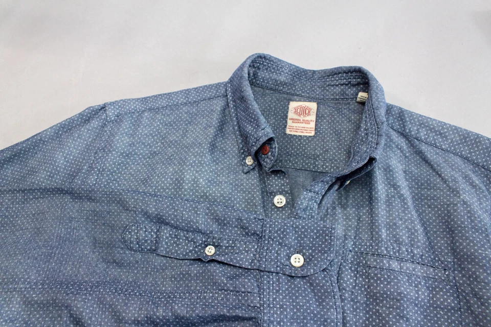 SCOTCH & SODA - Men 49% Linen Casual Shirt Top Size M - Image 3 of 4