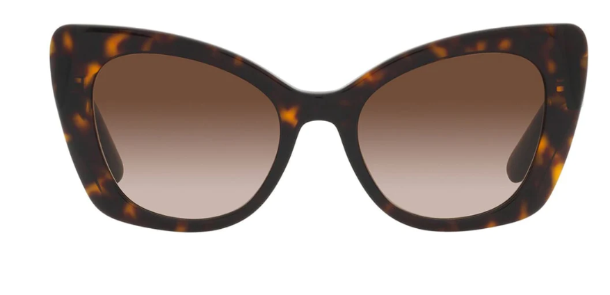 Dolce & Gabbana DG4405 502/13 Havana/Brown Gradient Cat Eye  display picture 1