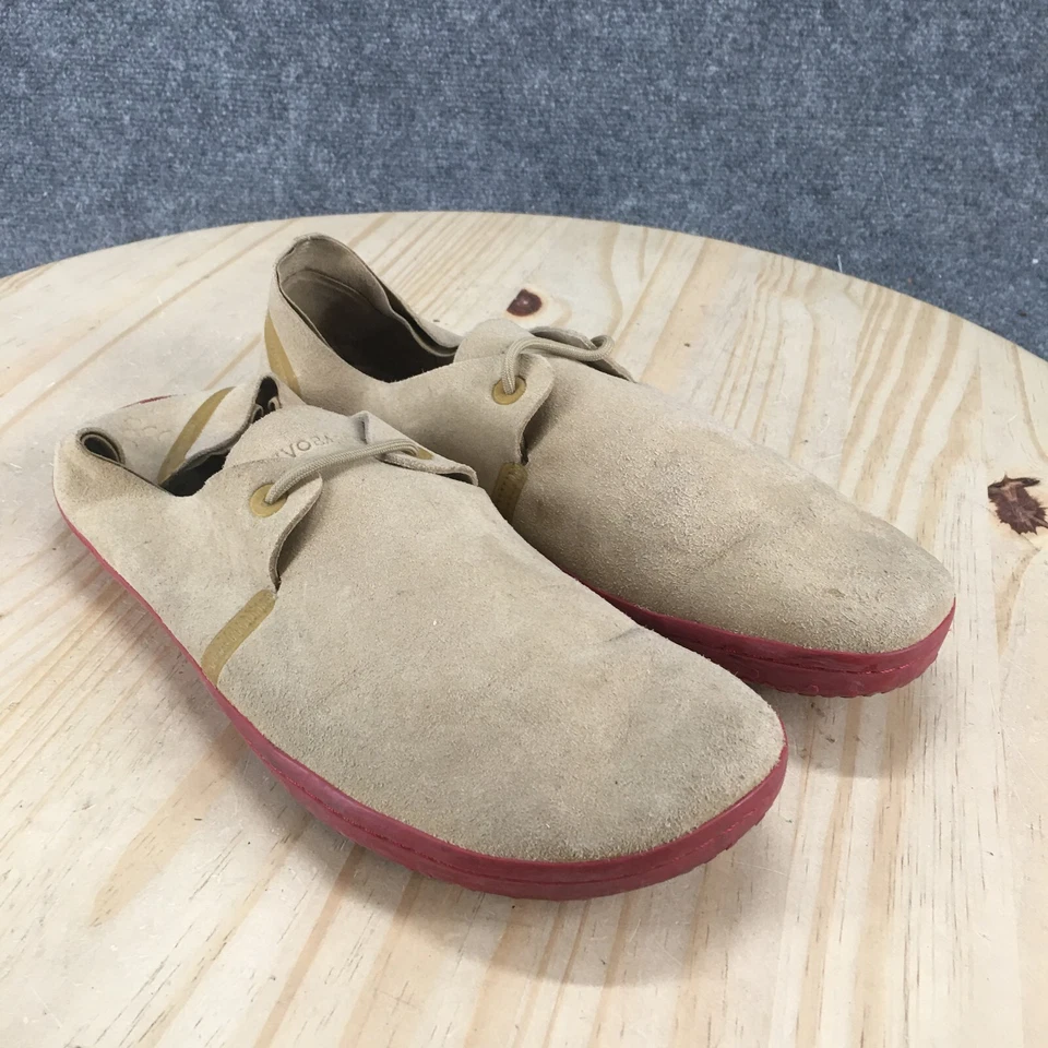 Zapatos Vivobarefoot para mujer 42 M Rif Oxford beige con cordones informales cómodos parte superior baja Foto 3 de 4