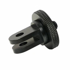 New FEICHAO Aluminum Alloy Mini Tripod Adapter 1/4 Screw Head For GOPRO