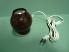Vintage George Kovacs Brown Eyeball Orb Light Mid-Century Lamp Mcm Sonneman Rare