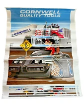 Cornwell Tools 5 Drawer Slide Top Service Tool Cart Smoky Bandit Custom Wrap Kit