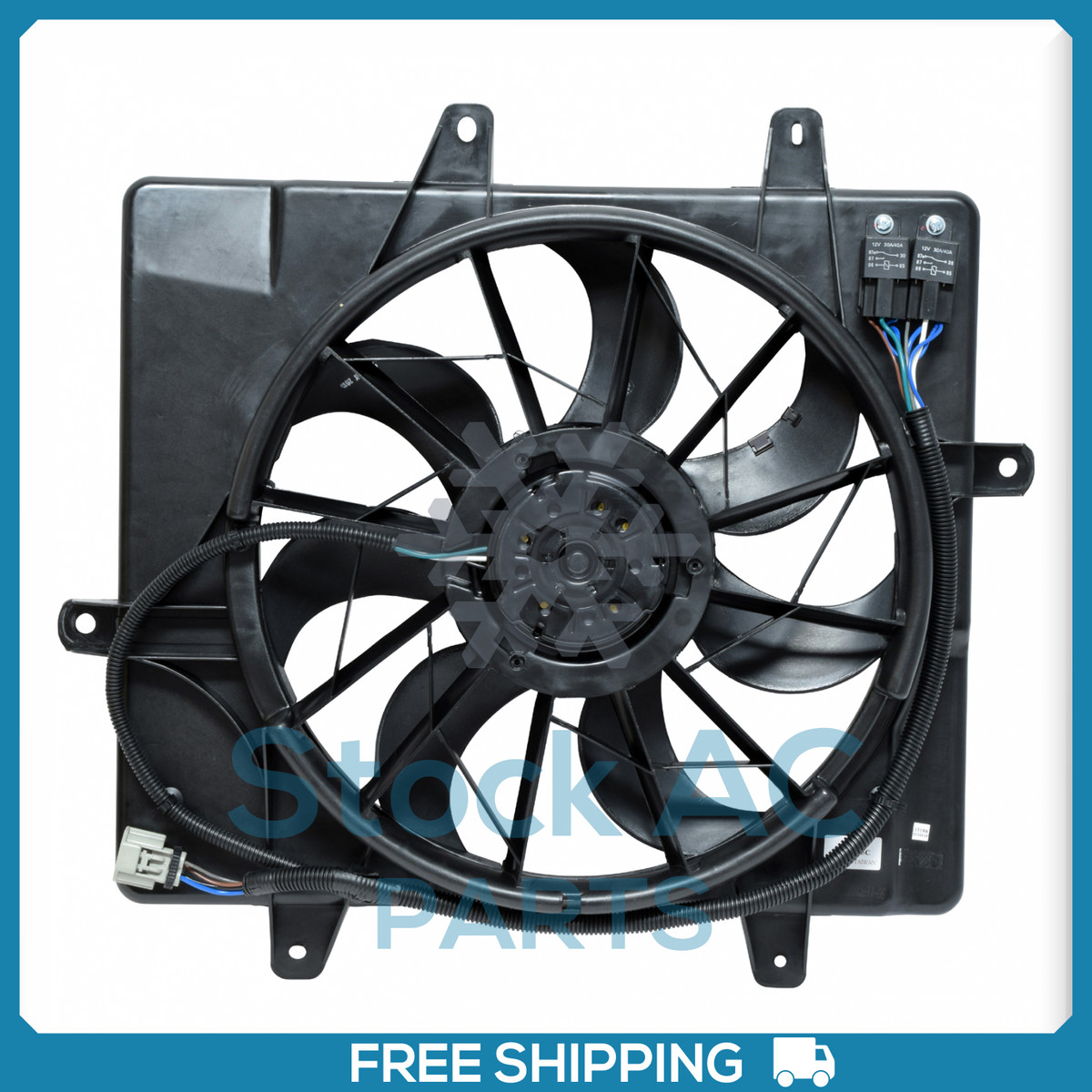 Engine Radiator Cooling Fan Assembly For 2006-2010 Chrysler PT