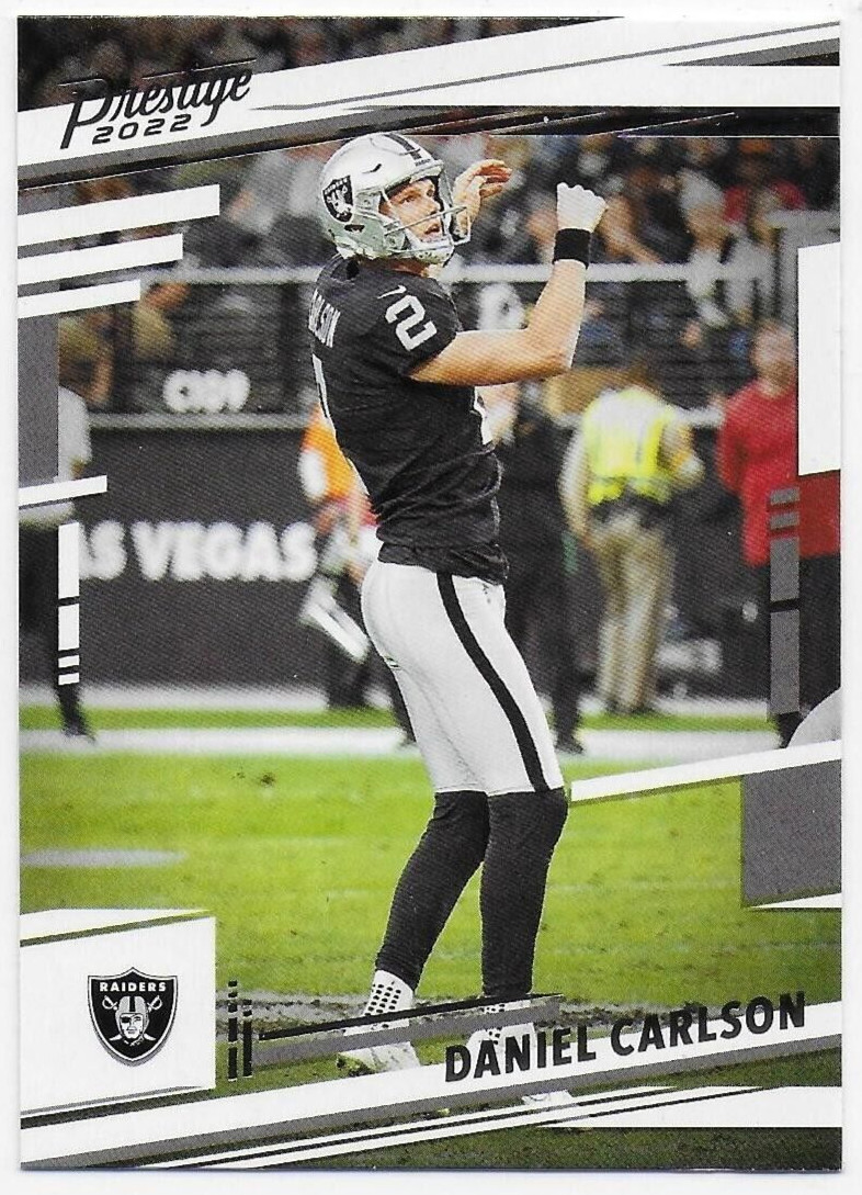 2022 Prestige #178 Daniel Carlson - Las Vegas Raiders