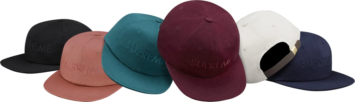 Supreme 15aw Tonal Logo 6-Panel Cap-