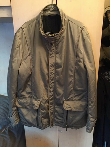 BALDININI MEN'S LUXURY BEIGE PADDED HOOD JACKET ORIGINAL 54 IT video thumbnail