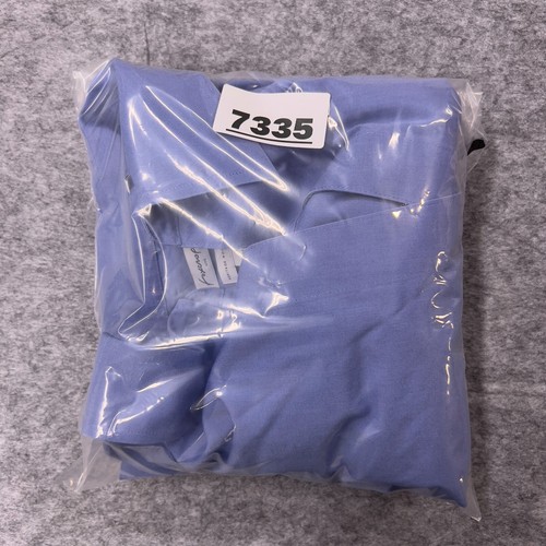 Foxcroft Top Damen 22W blau geformt NYC Heritage bügelfrei 3/4 Arm Kragen - Bild 11 von 11