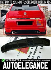 Fiat Punto 2012 + Diffusor ABS Unten Stoßstange Hinten -v
