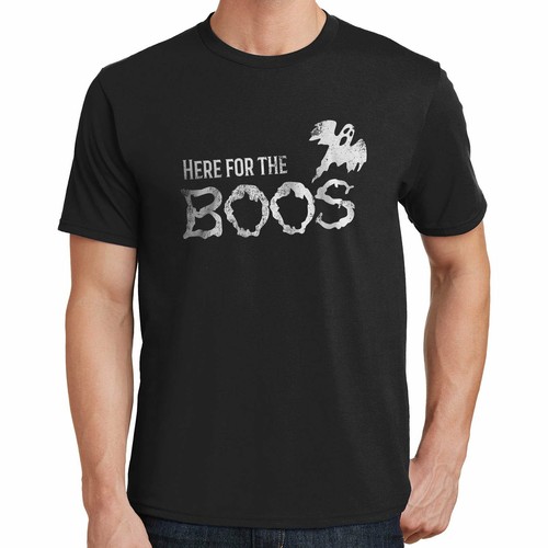 I'm Here for the Boos T-Shirt Halloween Booze 02637 - Bild 5 von 80