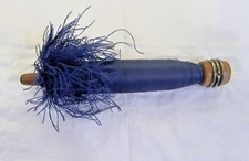 Antique Wooden Spool Thread Shuttle Yarn Weaving Spindle Bobbins 8" Textile