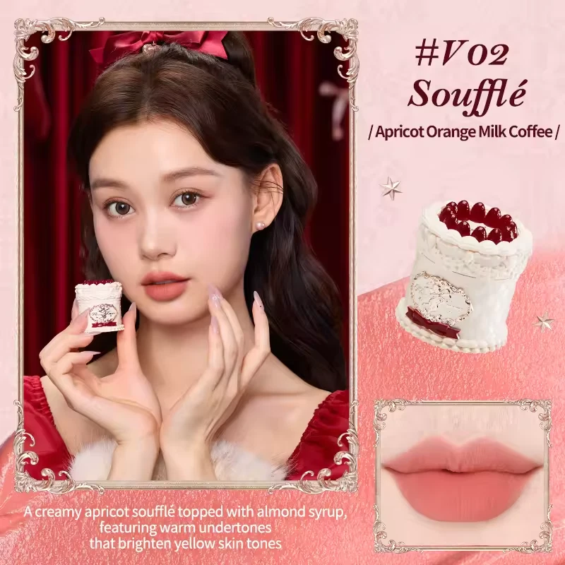 Cake Lip Mud Cream - V02 Souffle