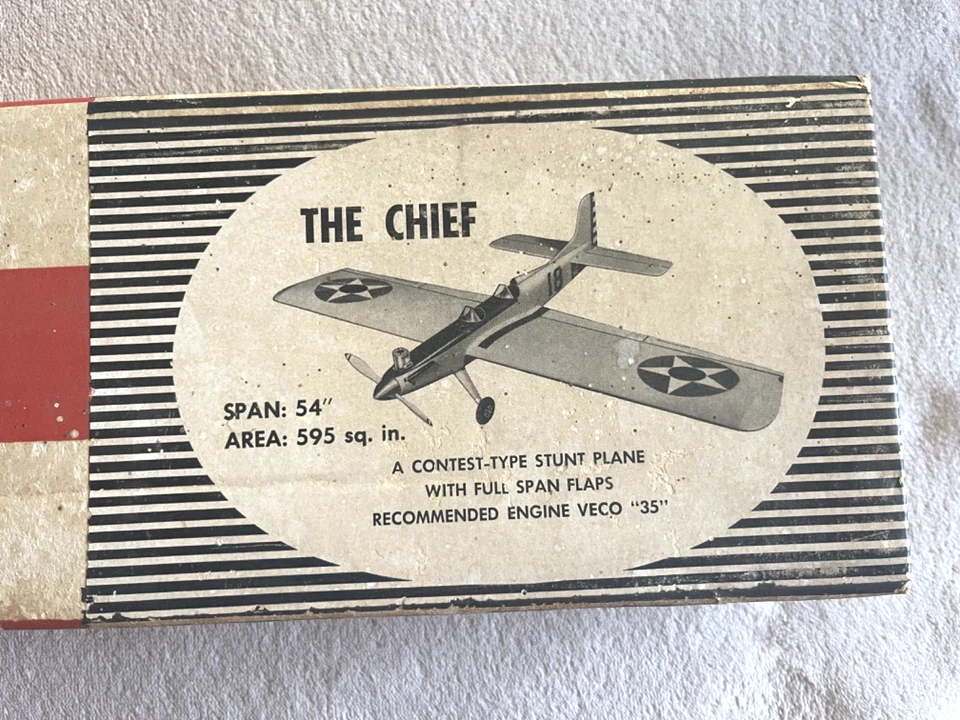 " THE CHIEF "--- VECO -- CONTROL LINE STUNTER--COMPLETE KIT ONLY - Image 2 of 4