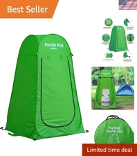 Pop-Up Shower Changing Room Tent - Instant Privacy Shelter for Camping & Beach