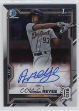 2021 Bowman Chrome Prospects Auto Adinso Reyes #CPA-ARE Auto 02ri