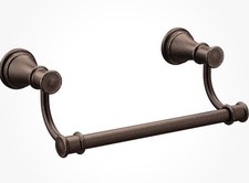 NEW Moen YB6486ORB Belfield 9in Bathroom Hand Towel Bar Oil Rubbed Bronze B311