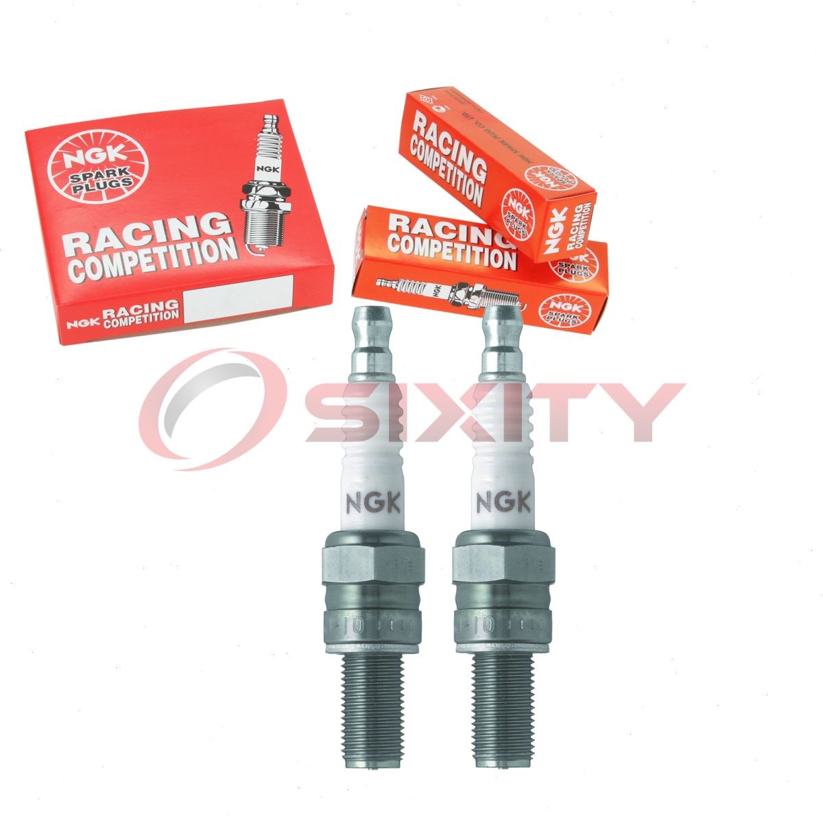 2 pc NGK 3235 R0045Q-9 Racing Spark Plugs for Ignition Wire Secondary  yj