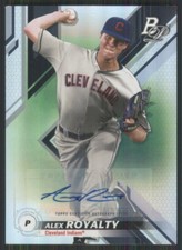 2019 Bowman Platinum Top Prospect Autographs #TOP-41 Alex Royalty TW2174