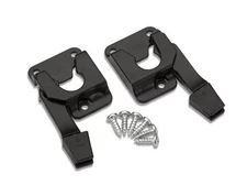  74605-01A Quick Latch Bracket Kit for 1984-2021 All Models , Black 