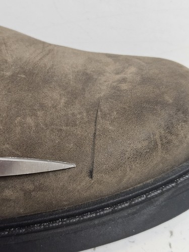 Clarks Boots Orinoco Lace Lined Nubuck Leather Chucka Straps Uk 6.5 D EU 40 - Picture 7 of 18