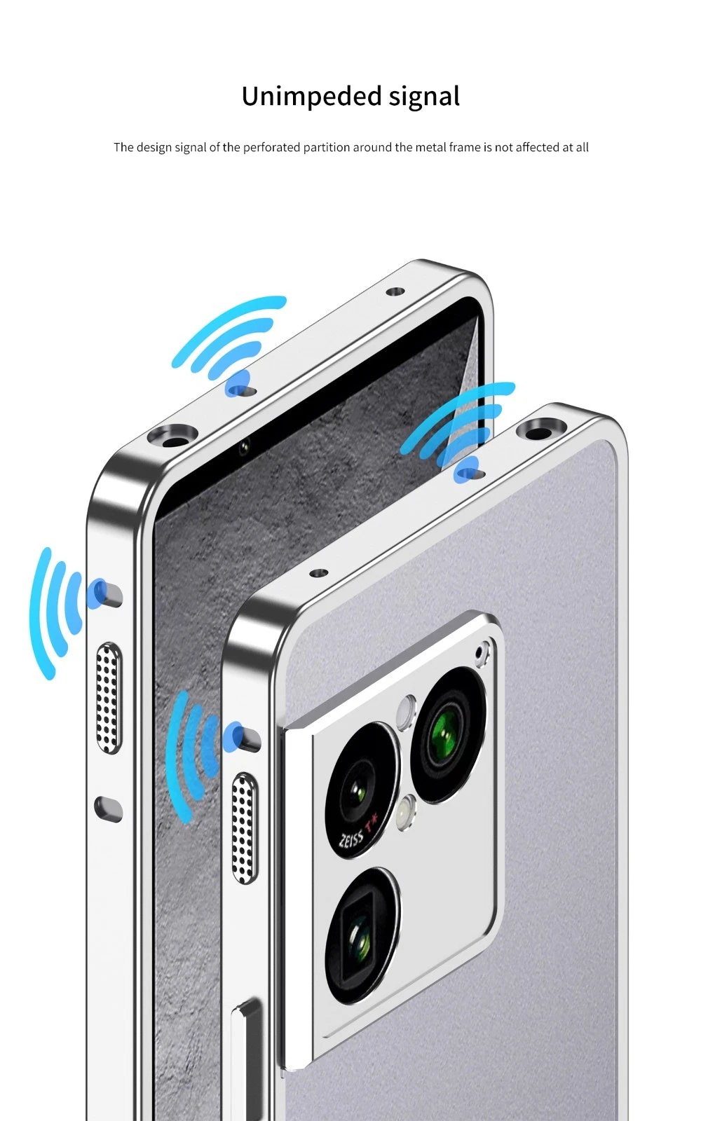 Aluminum Alloy Frame Bumper For Sony Xperia 1 Viii 2026 Metal Lens Cover - Picture 11 of 20