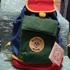 Backpack Buddy Multicolor Canvas Diaper Bag Backpack with Diaper Storage