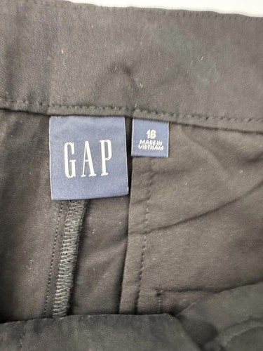 NWT Gap Softsuit Trouser High Rise Wide Leg Pants Navy Office Size 16 Tencel - Picture 6 of 13