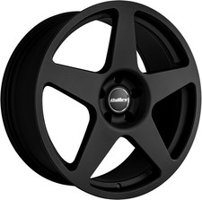 Alloy Wheels 17" Calibre Five Black Matt For Daewoo Lanos 97-06