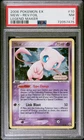 2006 POKEMON EX LEGEND MAKER #10 MEW-REVERSE FOIL PSA 7