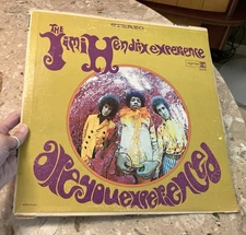 Vintage Jimi Hendrix Experienced 2 Tone Label Vinyl Record Reprise 6261 USA