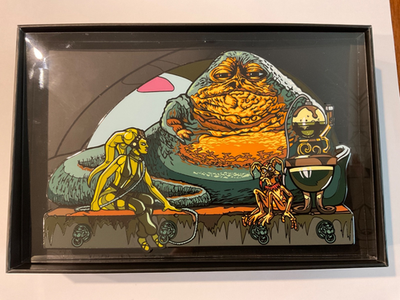 FiGPiN JABBA THE HUTT X87 & Logo Star Wars SWCJ 2025 Exclusive Pin