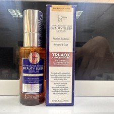 It Cosmetics Confidence In Your Beauty Sleep Pump Triple Antioxidant Serum 1. oz