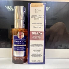 It Cosmetics Confidence In Your Beauty Sleep Pump Triple Antioxidant Serum 1. oz
