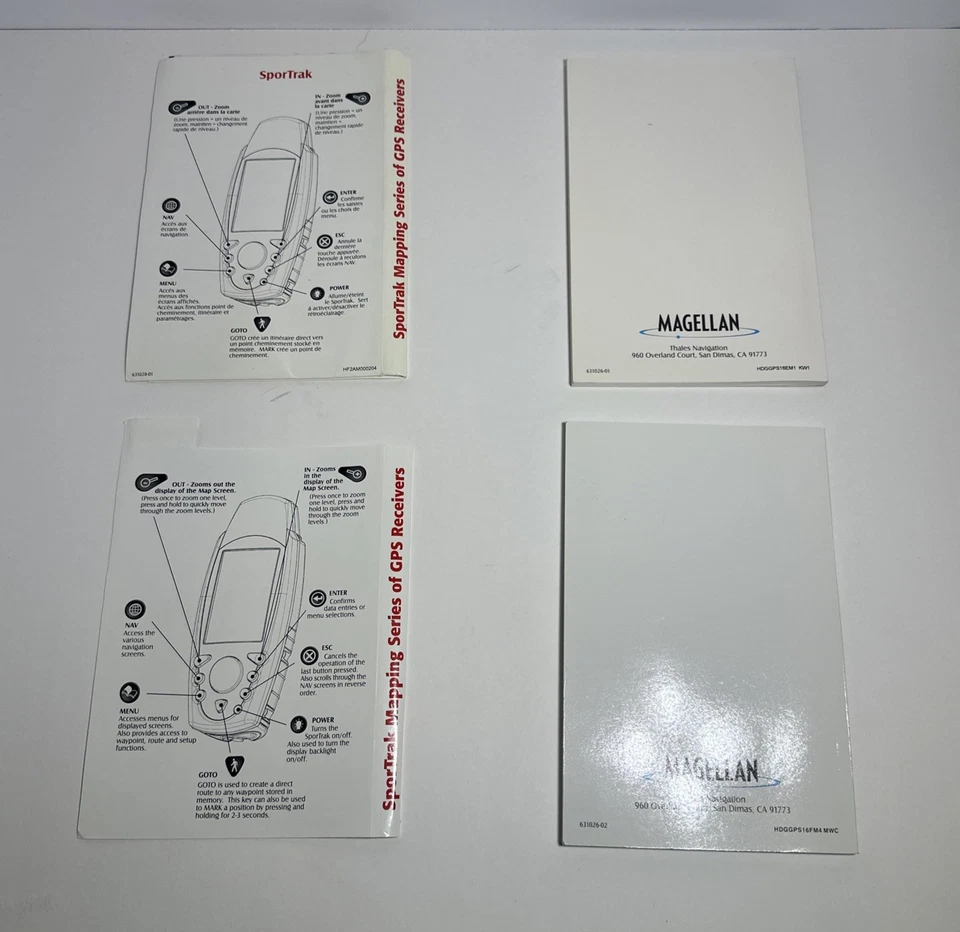 Magellan Sportrak Map Handheld Navigational GPS Portable - Image 3 of 4