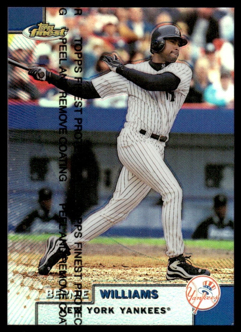 1999 Topps Refractors Bernie Williams #220