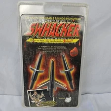 Swhacker 125 Grain Expandable 2-Blade Broadhead 3 Pack For Bows & Crossbows