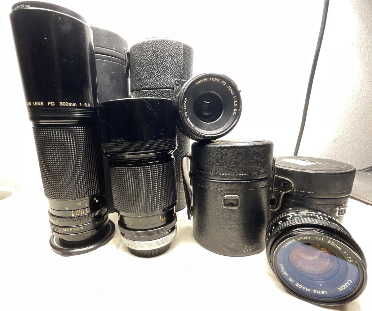 キヤノンCanon f:1.8 50mm,3.5 35mmカメラ ヴィンテージ Canon f/1.8 Vintage Camera Lens for sale | eBay