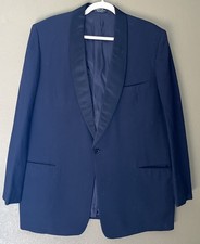 AFTER SIX by Rudofker Midnight Blue Black Tuxedo Jacket Men  s 44R